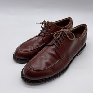 Johnston & Murphy Brown Leather Italy Mens Shoes Size‎ 10 M